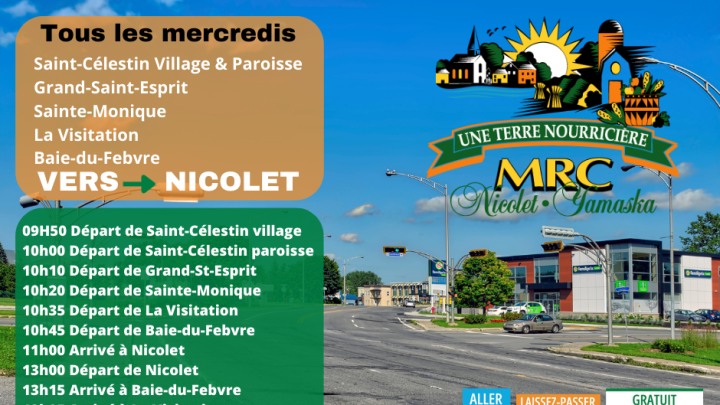 NOUVEAUX CIRCUITS EN TRANSPORT COLLECTIF OFFERTS SUR RÉSERVATION