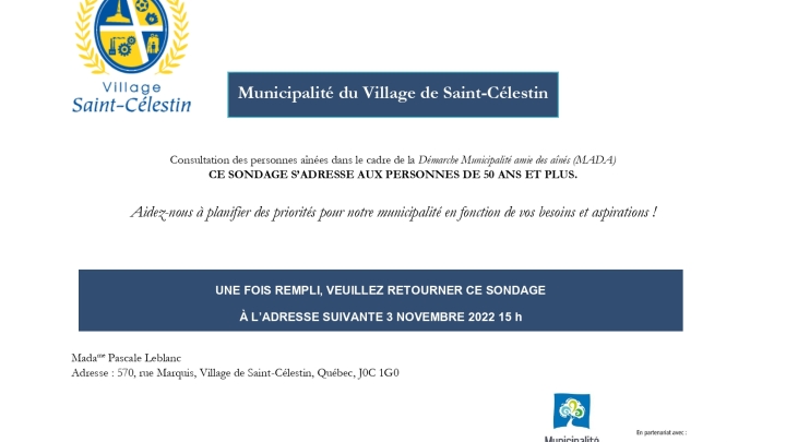 QUESTIONNAIRE POUR LA CONSULTATION MADA