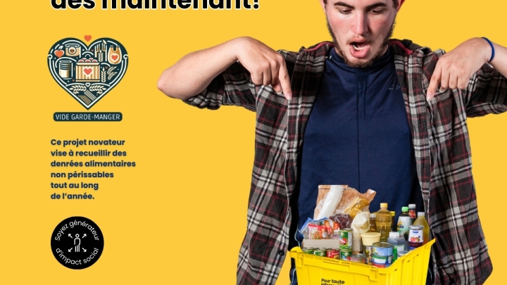 LE VIDE GARDE-MANGER EST OFFICIELLEMENT LANCÉ!