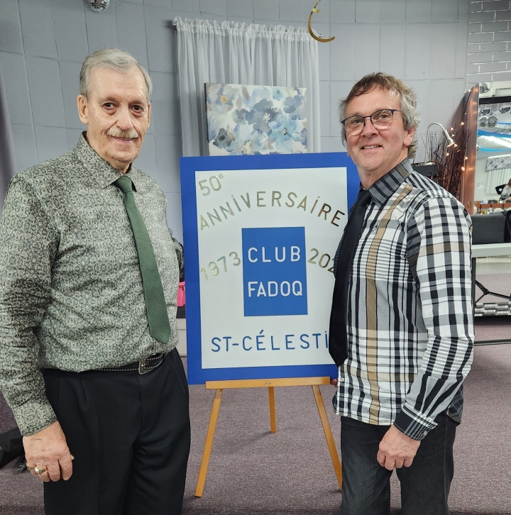 50E ANNIVERSAIRE DU CLUB FADOQ DE SAINT-CÉLESTIN