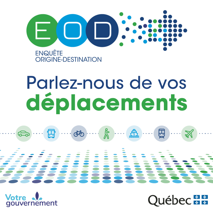 ENQUETE ORIGINE-DESTINATION (EOD) - GRANDE REGION DE TROIS-RIVIERES-BECANCOUR