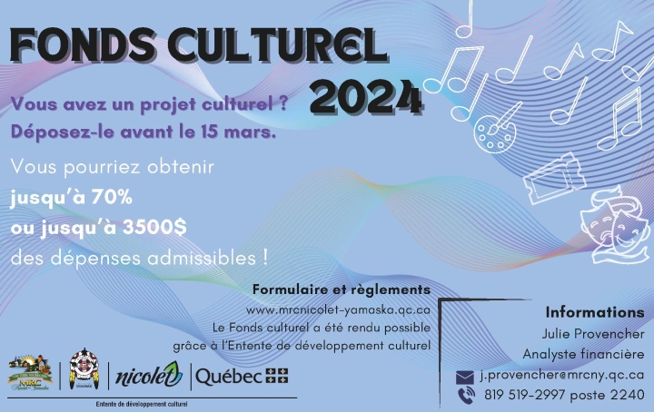 FONDS CULTUREL 2024
