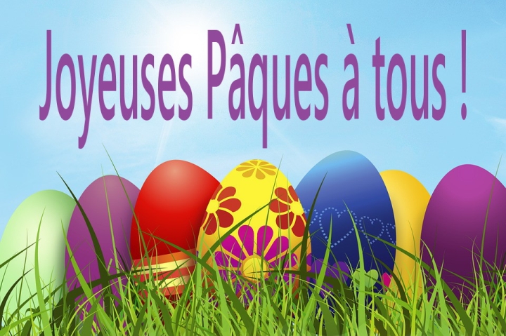 JOYEUSES PÂQUES!