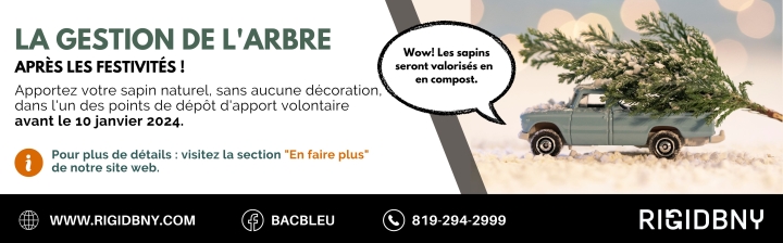 COLLECTE DES SAPINS DE NOËL